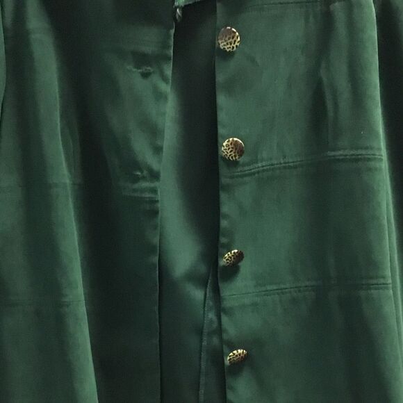 EUC Vintage Miss Dorby Green Cheetah Blazer - Picture 5 of 8